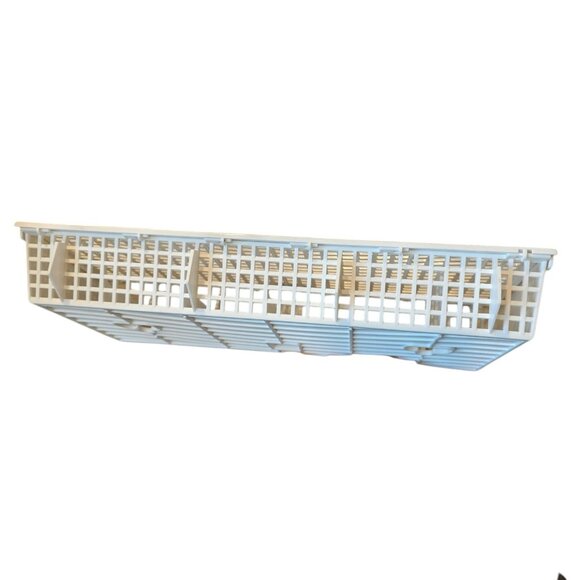 Whirlpool Dishwasher Silverware Basket 3380872 Replacement Clean White Teal‎ - Picture 7 of 10
